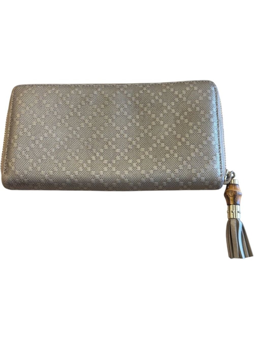 748171CR C1 Gucci Wallet Long Beige Canvas